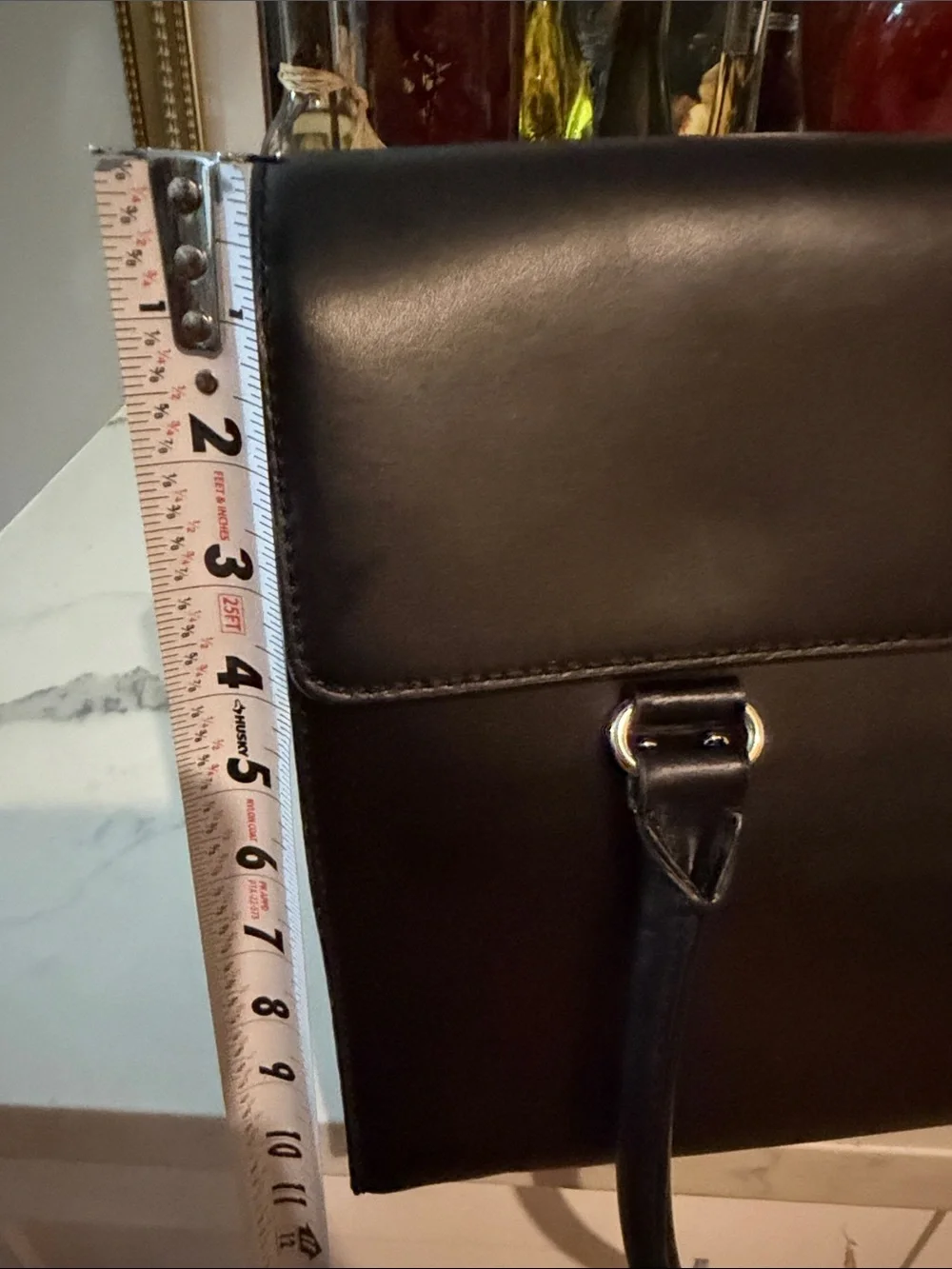 kate spade Black Leather Briefcase with Gold Hardware Open to Offers!